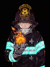 Iphone Fire Force Wallpaper