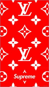 Louis Vuitton Supreme Wallpaper