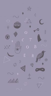 October Aesthetic Wallpaper