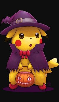 Pikachu Halloween Wallpaper