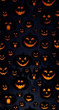 Pumpkins Halloween Wallpaper