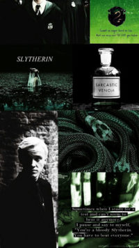 Slytherin Draco Malfoy Wallpaper