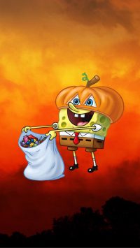 Spongebob Halloween Wallpaper