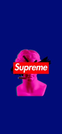 Supreme Blue Wallpaper