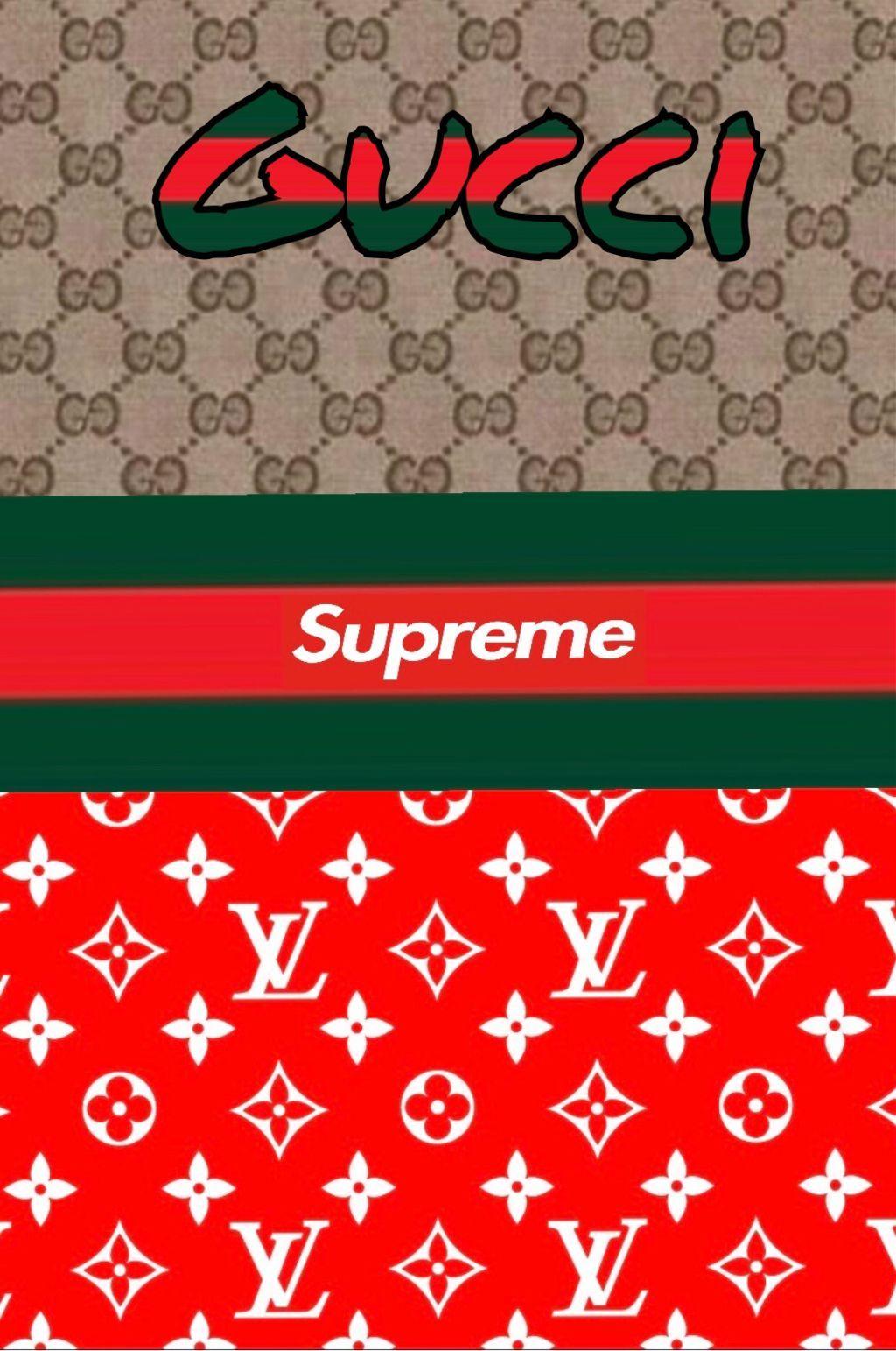 Supreme gucci LV wallpaper by societys2cent - Download on ZEDGE™