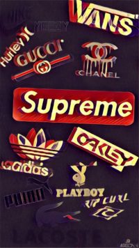 Supreme Icons Wallpaper