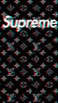 Supreme Louis Vuitton Wallpaper