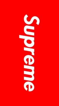 Supreme Red Wallpaper