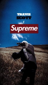 Travis Scott Supreme Wallpaper