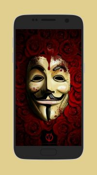 Anonymous Hacker Lockscreen