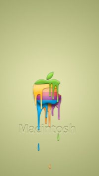 Apple Drippy Wallpaper