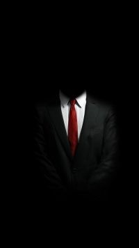 Black Suit Hacker Wallpaper