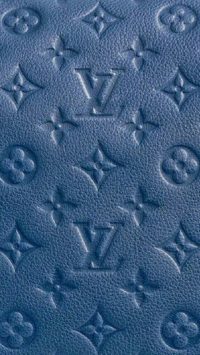 Blue Louis Vuitton Wallpaper