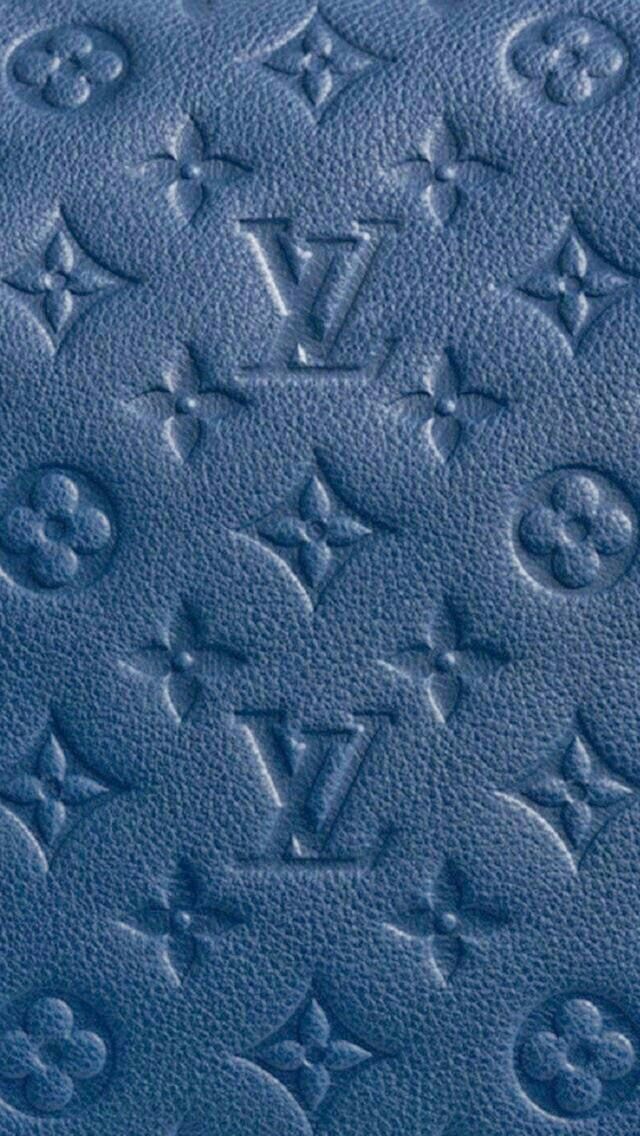 Louis Vuitton Background Blue