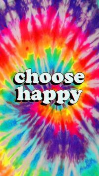 Happy Tie Dye Wallpaper