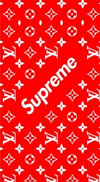 Louis Vuitton Supreme Wallpaper