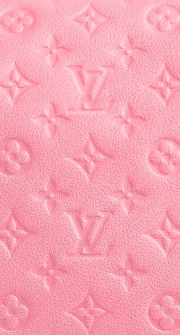 wallpaper pink lv logo