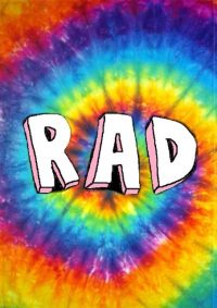 Rad Tie Dye Wallpaper