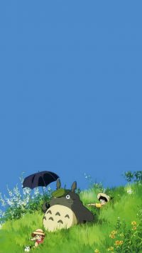 Totoro iPhone Wallpaper