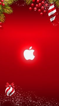 Apple Christmas Wallpaper