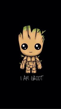 Baby Groot Locckscreen