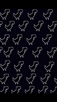 Black Dinosaur Wallpaper 2