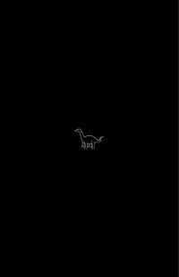 Black Dinosaur Wallpaper