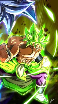 Broly Lock Screen