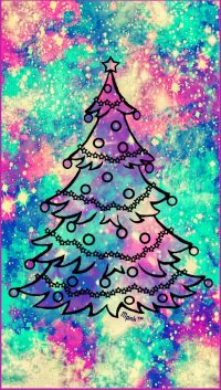 Cute Christmas Tree Wallpaper