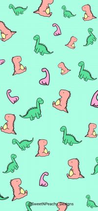 Cute Dinosaur Wallpaper 6