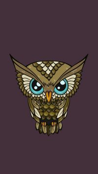 Cute Owl Wallpaper 2