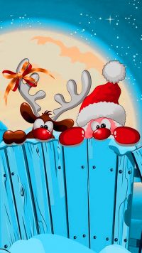 Cute Santa Claus Wallpaper 2