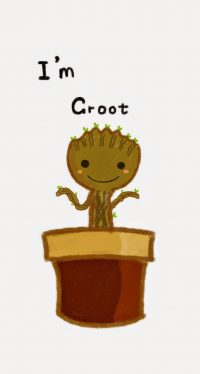 Groot Wallpaper Phone