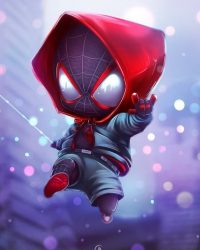 Little Miles Morales Wallpaper