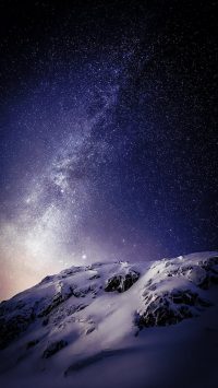 Night Snow Wallpaper 4