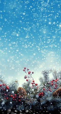 Snow Christmas Wallpaper