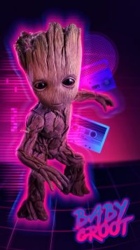 Wallpaper Baby Groot