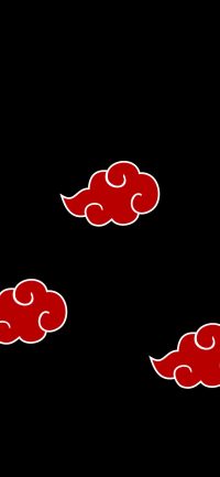 iPhone Akatsuki Clouds Wallpaper