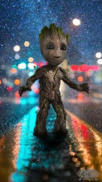 iPhone Baby Groot Wallpaper