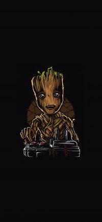 iPhone Baby Groot Wallpapers