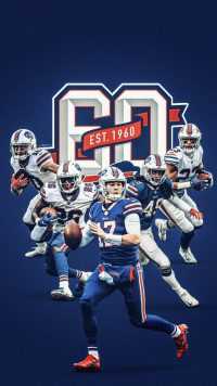 Buffalo Bills 60th Year Wallpaper