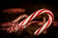 Candy Cane Desktop Wallpaper