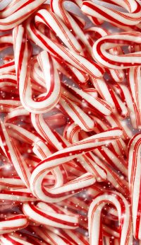 Candy Cane Lockscreen 2