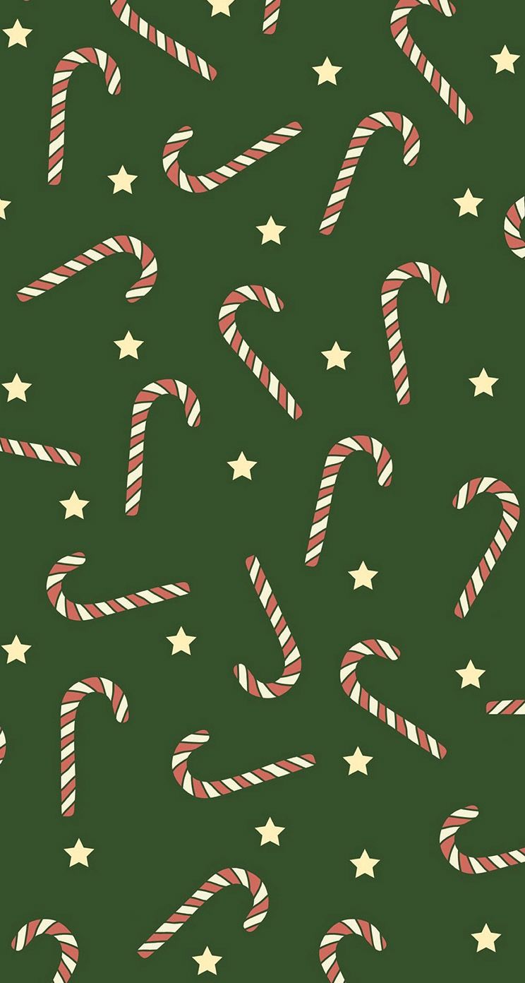 Cartoon Candy Cane Wallpaper - Deiamada