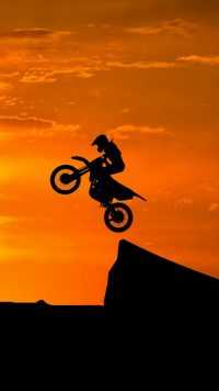 Dirt Bike iPhone Wallpaper