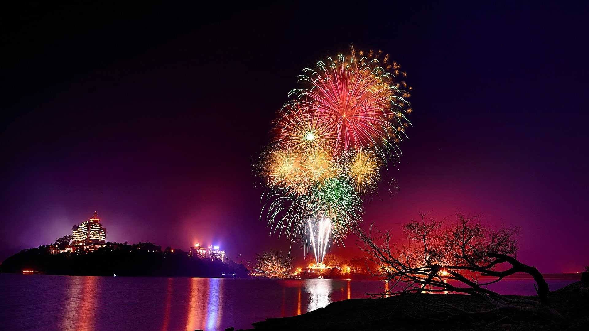 new years fireworks hd videos