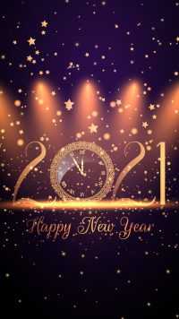 Happy New Year 2021 Wallpaper iPhone