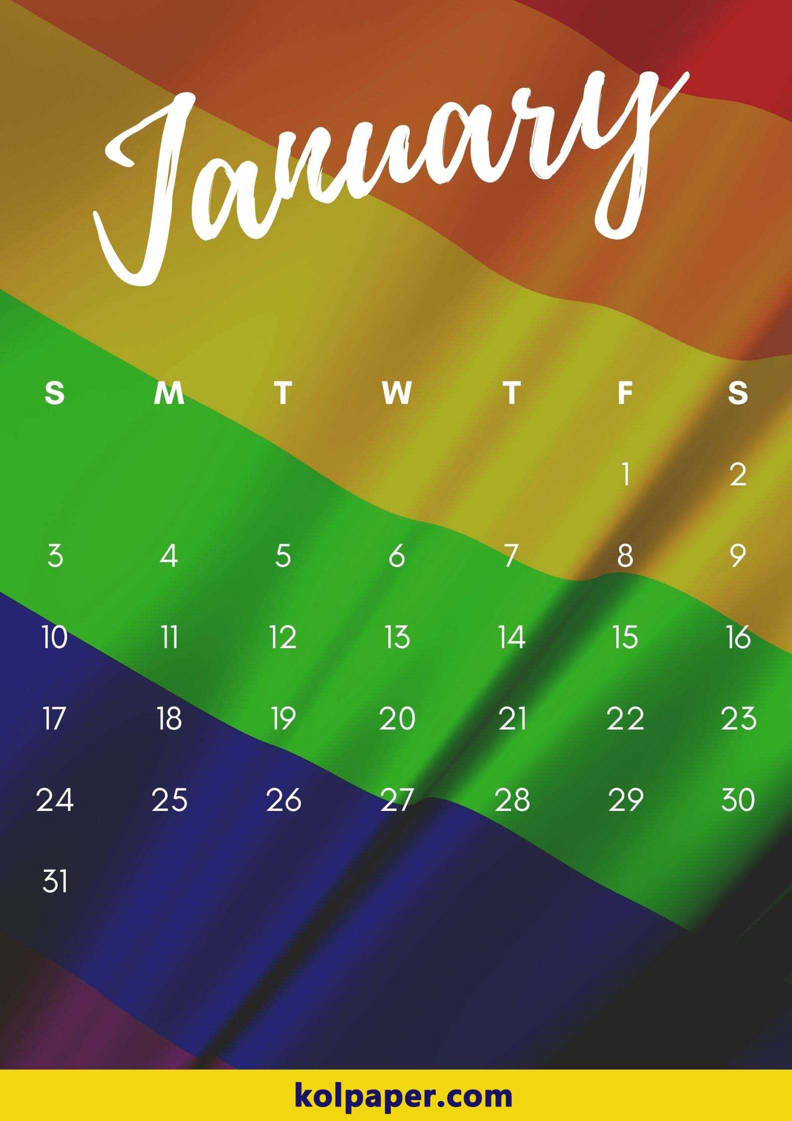 January 2021 Calendar KoLPaPer Awesome Free HD Wallpapers