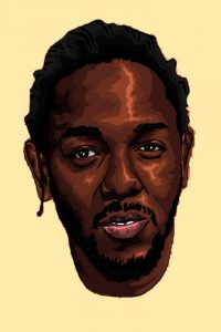 Kendrick Lamar Cartoon Wallpaper