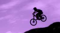 Purple MTB Wallpaper